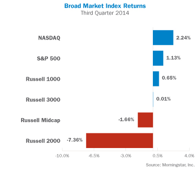 Broad Market Index Returns