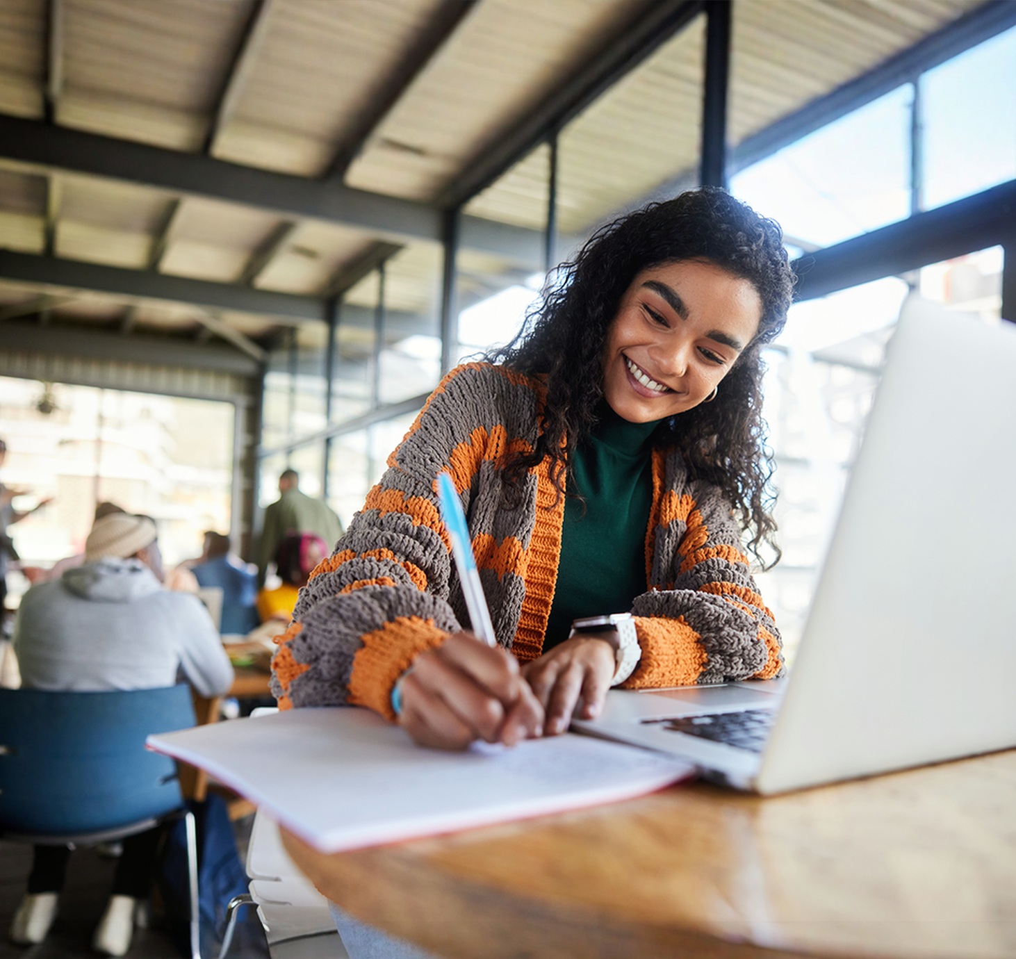 Envestnet on Campus student studying